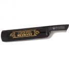 DOVO Straight razor blade "Decocer", olive handle (N°115.5861) - blade