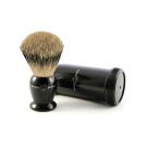 EDWIN JAGGER Travel shaving brush "Best Badger" - Ebony