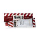 PRORASO Crème à raser en tube - bois de santal & beurre de karité