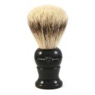 EDWIN JAGGER Shaving brush EJ28 Medium "Super Badger" - Ebony