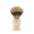 MÜHLE Blaireau pur-argenté "CLASSIC" 19mm - Ivoire