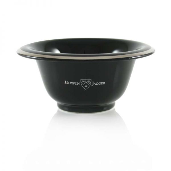 EDWIN JAGGER Porcelain shaving bowl - Black
