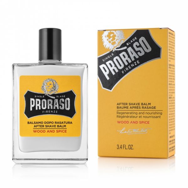 PRORASO After shave balm - Wood & spice