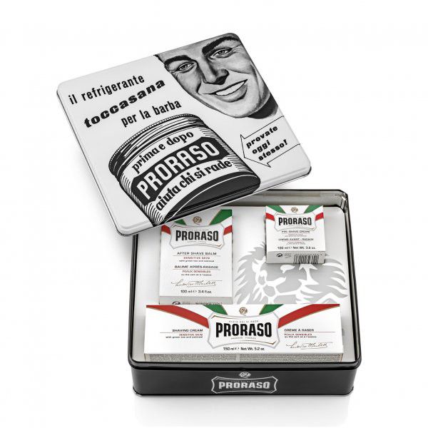 PRORASO Skin care kit "Toccasana" - white range - oat & green tea