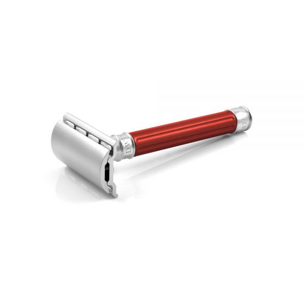 EDWIN JAGGER Safety razor 3ONE6 Red - aside